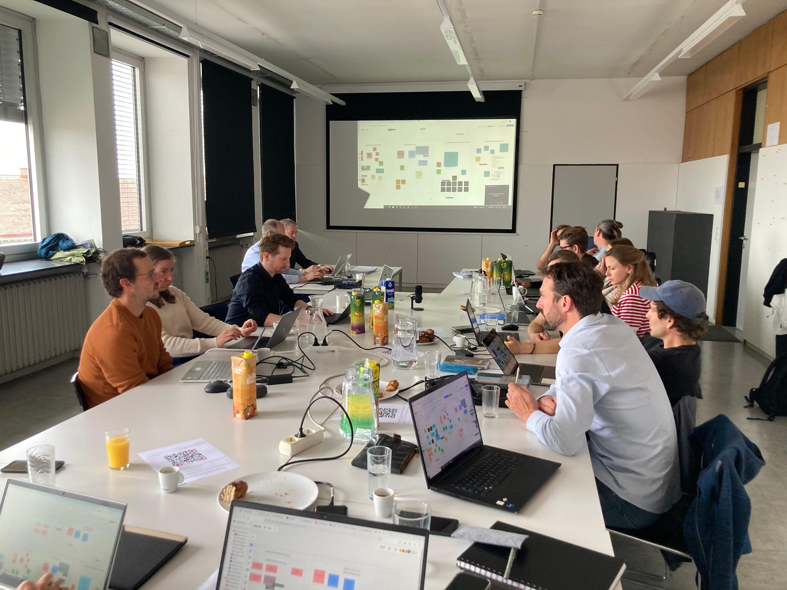 Kickoff Meeting Pflanzenkohle Baustoff Österreich